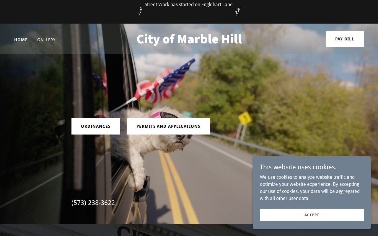 Official City of Marble Hill website
